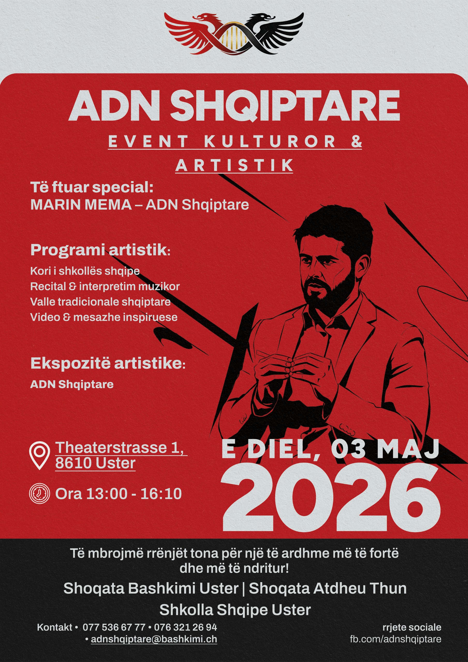 ADN Shqiptare Flyer